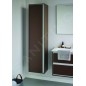 Ideal Standard Connect Air - Petite armoire haute 400x300x1.600 mm, brun mat/blanc mat E0832VY