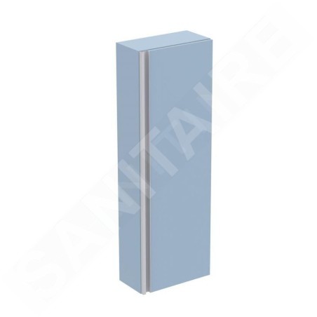 Ideal Standard Tesi - Petite armoire haute 400x208x1.200 mm, bleu clair mat T0055WI