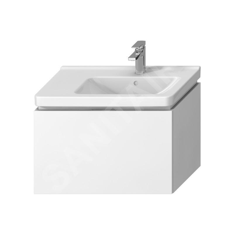 Jika Cubito Pure - Meuble lavabo 740x480x426 mm, 1 tiroir, blanc H40J4253015001 Jika Cubito Pure - Meuble lavabo 740x480x426 mm, 1 tiroir, blanc H40J4253015001