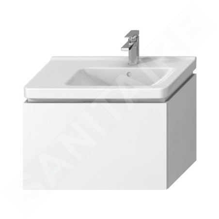 Jika Cubito Pure - Meuble lavabo 740x480x426 mm, 1 tiroir, blanc H40J4253015001