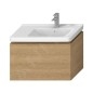 Jika Cubito Pure - Meuble lavabo 740x480x426 mm, 1 tiroir, chêne H40J4253015191 Jika Cubito Pure - Meuble lavabo 740x480x426 mm, 1 tiroir, chêne H40J4253015191