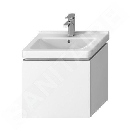 Jika Cubito - Meuble lavabo 540x480x399 mm, 1 tiroir, blanc H40J4223015001