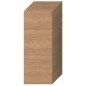 Jika Cubito - Armoire moyenne, 320x810x322 mm, porte à gauche, chêne H43J4211105191