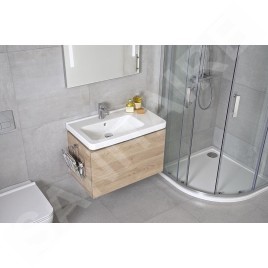 Jika Cubito - Meuble lavabo 640x480 mm, blanc H40J4243015001