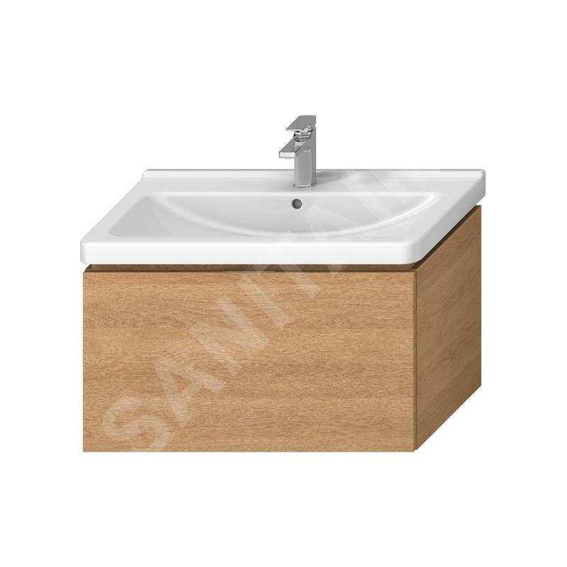 Jika Cubito - Meuble sous lavabo 840x480 mm, chêne H40J4263015191 Jika Cubito - Meuble sous lavabo 840x480 mm, chêne H40J4263015191