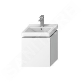 Jika Cubito - Meuble lavabo 440x480 mm, 1 tiroir, blanc H40J4213015001