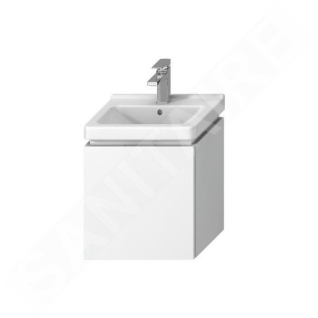 Jika Cubito - Meuble lavabo 440x480 mm, 1 tiroir, blanc H40J4213015001