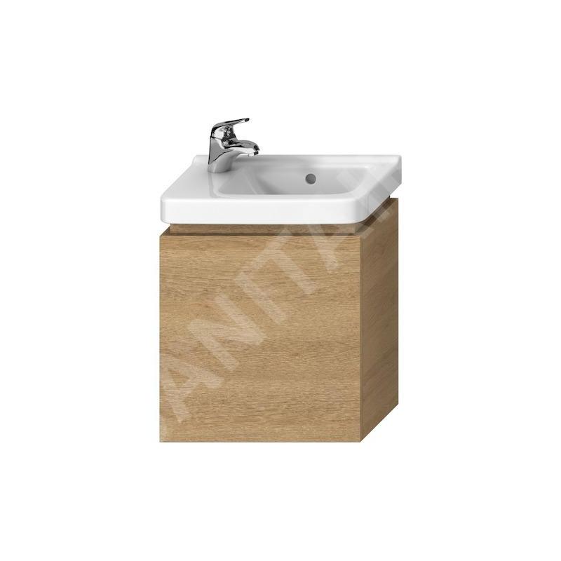 Jika Cubito - Meuble lavabo 440x480 mm, porte battante, chêne H40J4201005191