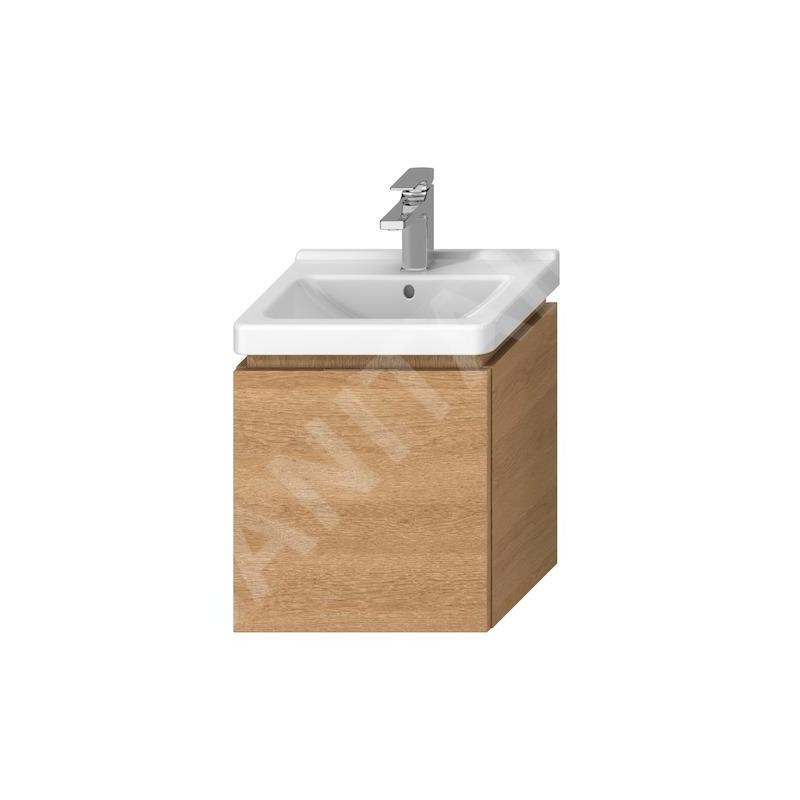 Jika Cubito - Meuble lavabo 440x480 mm, 1 tiroir, chêne H40J4213015191 Jika Cubito - Meuble lavabo 440x480 mm, 1 tiroir, chêne H40J4213015191