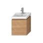 Jika Cubito - Meuble lavabo 440x480 mm, 1 tiroir, chêne H40J4213015191 Jika Cubito - Meuble lavabo 440x480 mm, 1 tiroir, chêne H40J4213015191