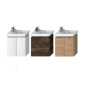 Jika Cubito - Meuble lavabo 440x480 mm, 2 portes, chêne H40J4202005191 Jika Cubito - Meuble lavabo 440x480 mm, 2 portes, chêne H40J4202005191