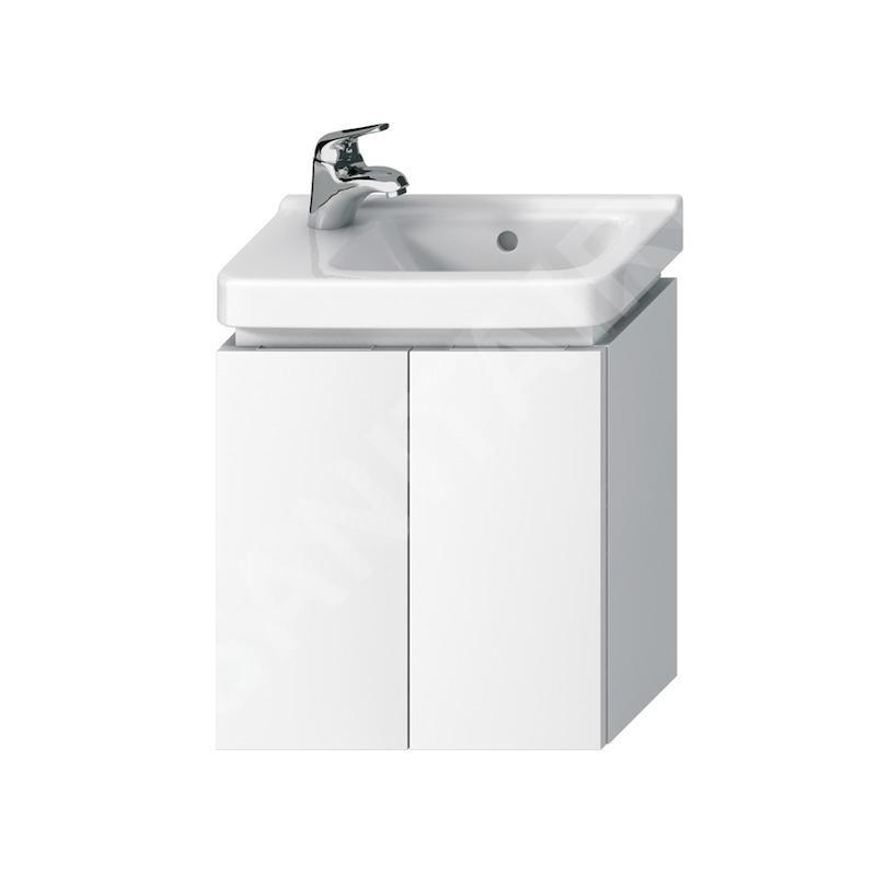 Jika Cubito - Meuble lavabo 440x480 mm, 2 portes, blanc H40J4202005001 Jika Cubito - Meuble lavabo 440x480 mm, 2 portes, blanc H40J4202005001