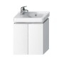 Jika Cubito - Meuble lavabo 440x480 mm, 2 portes, blanc H40J4202005001 Jika Cubito - Meuble lavabo 440x480 mm, 2 portes, blanc H40J4202005001