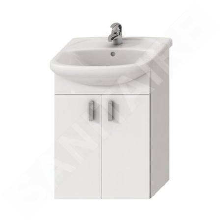 Jika Lyra - Meuble pour lavabo 502x292x708 mm, blanc H4519524323001