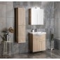 Aqualine Keramia Fresh - Meuble-vasque 600x740x337 mm, chêne platine 50066 Aqualine Keramia Fresh - Meuble-vasque 600x740x337 mm, chêne platine 50066