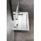 Sapho Lavabos - Lavabo 100x47 cm, sans trop-plein, trou pour robinet, blanc TW100 Sapho Lavabos - Lavabo 100x47 cm, sans trop-plein, trou pour robinet, blanc TW100