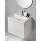 Cersanit City - Lavabo 51x40 cm, avec trop-plein, trou pour robinetterie, blanc K35-005 Cersanit City - Lavabo 51x40 cm, avec trop-plein, trou pour robinetterie, blanc K35-005