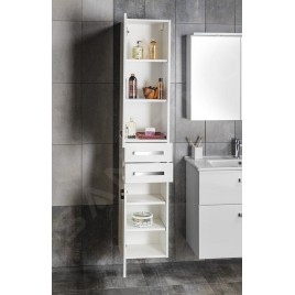 Aqualine Vega - Armoire 350x1840x310 mm, blanc VG185