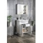 Aqualine Zoja - Meuble lavabo 615x740x321 mm, blanc 51065A Aqualine Zoja - Meuble lavabo 615x740x321 mm, blanc 51065A