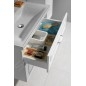 Aqualine Favolo - Meuble-vasque 765x600x446 mm, blanc mat FV280 Aqualine Favolo - Meuble-vasque 765x600x446 mm, blanc mat FV280