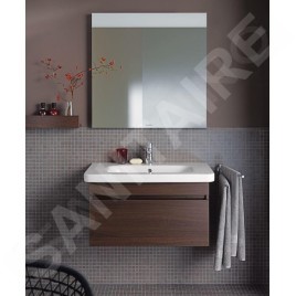 Duravit DuraStyle - Meuble sous lavabo 398x730x448 mm, 1 tiroir, blanc brillant DS638102222