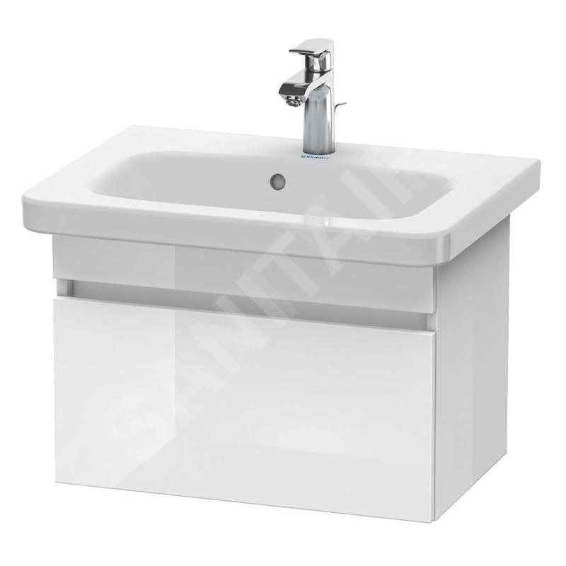 Duravit DuraStyle - Meuble sous lavabo 398x580x368 mm, 1 tiroir, blanc brillant DS637902222 Duravit DuraStyle - Meuble sous lavabo 398x580x368 mm, 1 tiroir, blanc brillant DS637902222