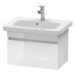 Duravit DuraStyle - Meuble sous lavabo 398x580x368 mm, 1 tiroir, blanc brillant DS637902222 Duravit DuraStyle - Meuble sous lavabo 398x580x368 mm, 1 tiroir, blanc brillant DS637902222