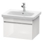 Duravit DuraStyle - Meuble sous lavabo 398x580x448 mm, 1 tiroir, blanc brillant DS638002222 Duravit DuraStyle - Meuble sous lavabo 398x580x448 mm, 1 tiroir, blanc brillant DS638002222