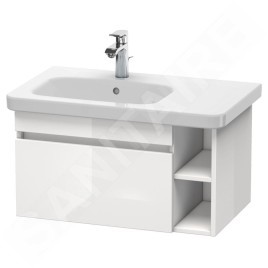 Duravit DuraStyle - Meuble sous lavabo 398x730x448 mm, 1 tiroir, blanc brillant DS639402222