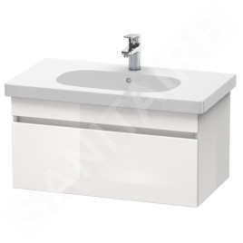 Duravit DuraStyle - Meuble sous lavabo  398x800x453 mm, 1 tiroir, blanc brillant DS638402222