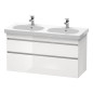 Duravit DuraStyle - Meuble sous lavabo 610x1150x453 mm, 2 tiroirs, blanc brillant DS648602222 Duravit DuraStyle - Meuble sous lavabo 610x1150x453 mm, 2 tiroirs, blanc brillant DS648602222