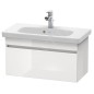 Duravit DuraStyle - Meuble sous lavabo Compact 398x730x368 mm, 1 tiroir, blanc brillant DS639902222 Duravit DuraStyle - Meuble sous lavabo Compact 398x730x368 mm, 1 tiroir, blanc brillant DS639902222