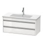 Duravit Ketho - Meuble sous lavabo 480x1000x475 mm, deux tiroirs, blanc brillant KT643002222 Duravit Ketho - Meuble sous lavabo 480x1000x475 mm, deux tiroirs, blanc brillant KT643002222