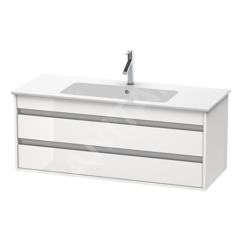 Duravit Ketho - Meuble sous lavabo 480x1200x475 mm, deux tiroirs, blanc brillant KT643102222 Duravit Ketho - Meuble sous lavabo 480x1200x475 mm, deux tiroirs, blanc brillant KT643102222