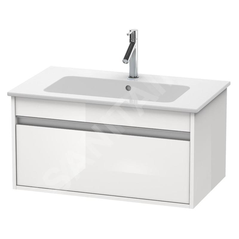 Duravit Ketho - Meuble sous lavabo 410x1000x475 mm, 1 tiroir, blanc brillant KT642002222 Duravit Ketho - Meuble sous lavabo 410x1000x475 mm, 1 tiroir, blanc brillant KT642002222