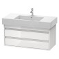 Duravit Ketho - Meuble sous lavabo 480x1000x455 mm, 2 tiroirs, blanc brillant KT664102222 Duravit Ketho - Meuble sous lavabo 480x1000x455 mm, 2 tiroirs, blanc brillant KT664102222