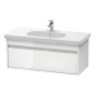 Duravit Ketho - Meuble sous lavabo 410x1000x455 mm, 1 tiroir, blanc brillant KT666802222 Duravit Ketho - Meuble sous lavabo 410x1000x455 mm, 1 tiroir, blanc brillant KT666802222