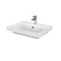 Cersanit Moduo - Lavabo 60x45 cm, avec trop-plein, trou pour robinetterie, blanc K116-011 Cersanit Moduo - Lavabo 60x45 cm, avec trop-plein, trou pour robinetterie, blanc K116-011
