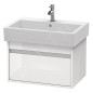 Duravit Ketho - Meuble-vasque, 410x650x440 mm, 1 tiroir, blanc brillant KT668402222 Duravit Ketho - Meuble-vasque, 410x650x440 mm, 1 tiroir, blanc brillant KT668402222