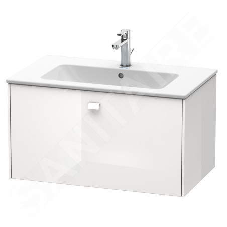 Duravit Brioso - Meuble sous lavabo 442x820x479 mm, 1 tiroir, blanc brillant BR400202222