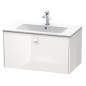 Duravit Brioso - Meuble sous lavabo 442x820x479 mm, 1 tiroir, blanc brillant BR400202222 Duravit Brioso - Meuble sous lavabo 442x820x479 mm, 1 tiroir, blanc brillant BR400202222