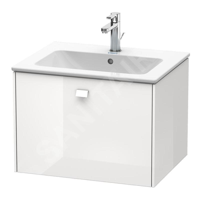 Duravit Brioso - Meuble sous lavabo 442x620x479 mm, 1 tiroir, blanc brillant BR400102222