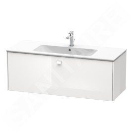 Duravit Brioso - Meuble sous lavabo 442x1220x479 mm, 1 tiroir, blanc brillant BR400402222