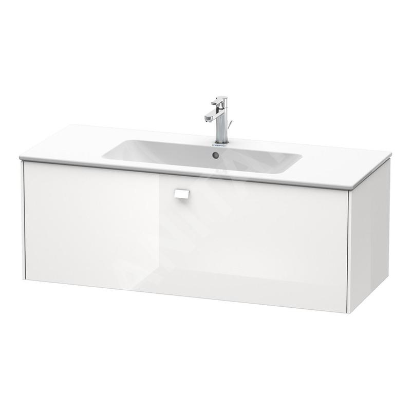 Duravit Brioso - Meuble sous lavabo 442x1220x479 mm, 1 tiroir, blanc brillant BR400402222 Duravit Brioso - Meuble sous lavabo 442x1220x479 mm, 1 tiroir, blanc brillant BR400402222