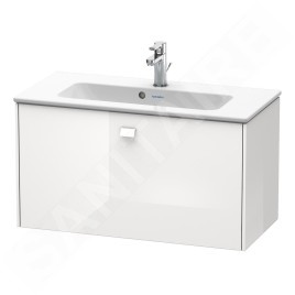 Duravit Brioso - Meuble sous lavabo Compact, 442x820x389 mm, 1 tiroir, blanc brillant BR401102222