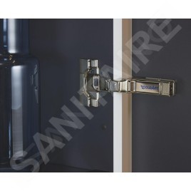 Duravit L-Cube - Armoire 1760x400x363 mm, gauche, blanc brillant LC1180L2222