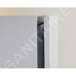 Duravit L-Cube - Armoire 1760x400x363 mm, gauche, blanc brillant LC1180L2222