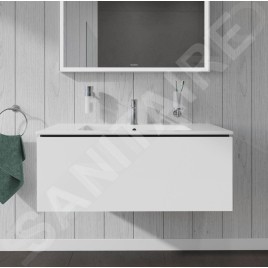 Duravit L-Cube - Meuble sous lavabo 400x1020x481 mm, 1 tiroir, blanc brillant LC614202222