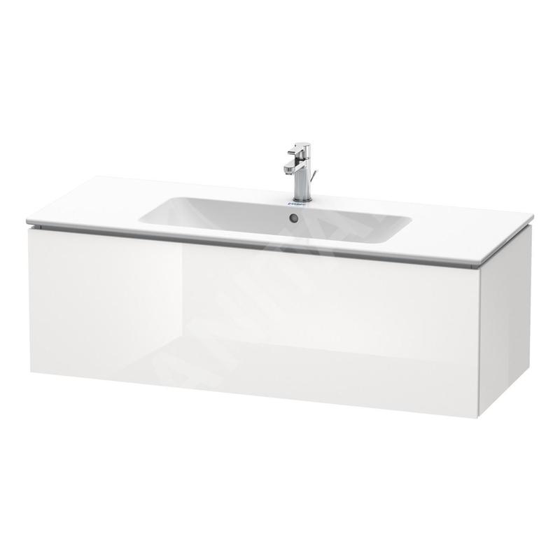 Duravit L-Cube - Meuble sous lavabo 400x1220x481 mm, 1 tiroir, blanc brillant LC614302222 Duravit L-Cube - Meuble sous lavabo 400x1220x481 mm, 1 tiroir, blanc brillant LC614302222