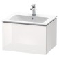 Duravit L-Cube - Meuble sous lavabo 400x620x481 mm, 1 tiroir, blanc brillant LC614002222 Duravit L-Cube - Meuble sous lavabo 400x620x481 mm, 1 tiroir, blanc brillant LC614002222